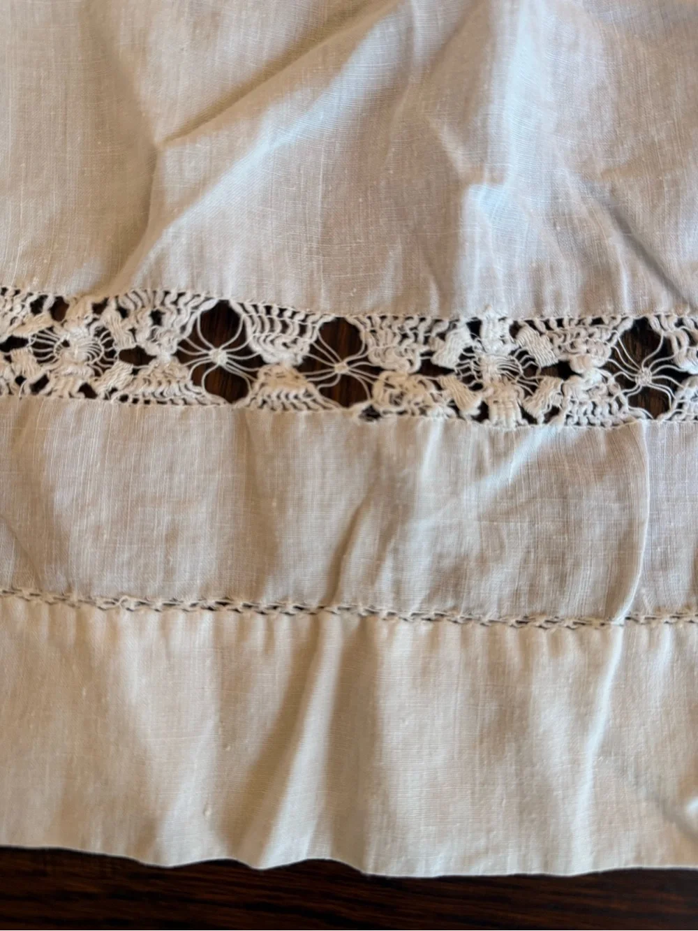Battenberg Lace Throw 88 x 96